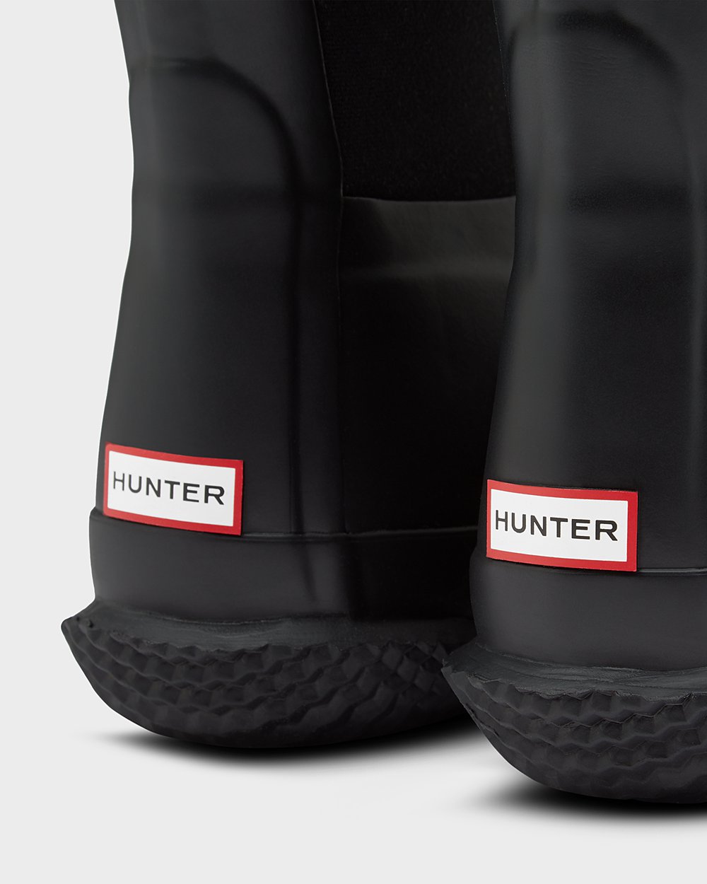 Botas De Neve Hunter Criança Pretas - Original Big Insulated Roll Top Sherpa - 14MZXROEK